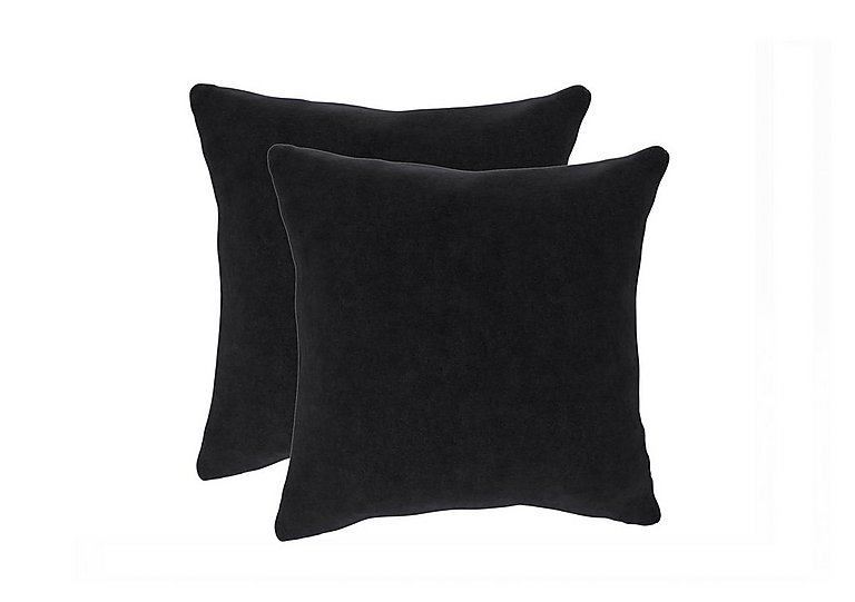 The Lounge Co. - Pair of Large Scatter Cushions - Liquorice Twirl