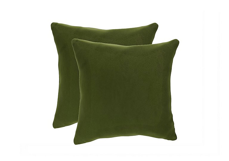 The Lounge Co. - Pair of Large Scatter Cushions - Woodland Moss