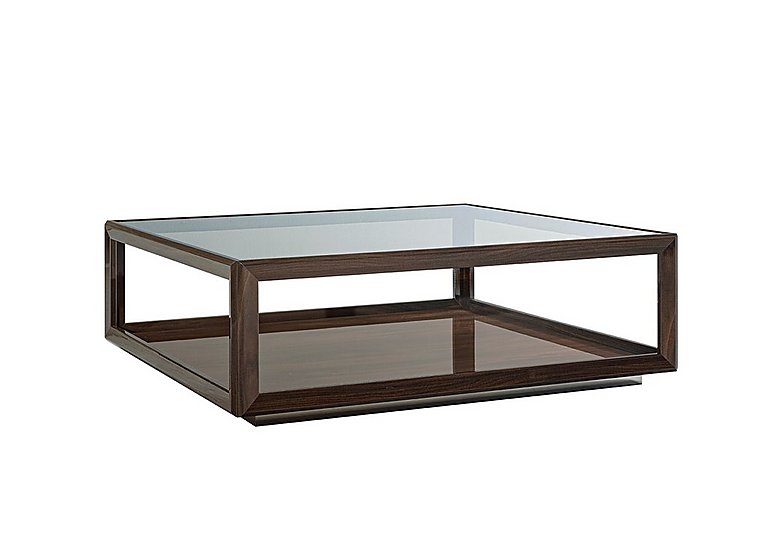 Palazzo Square Coffee Table - Dark Walnut