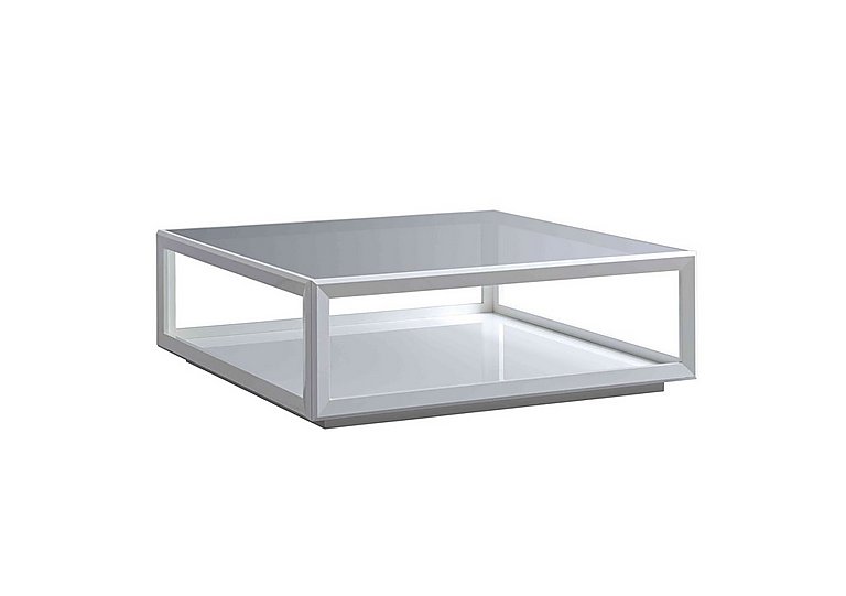 Palazzo Square Coffee Table - Glossy White
