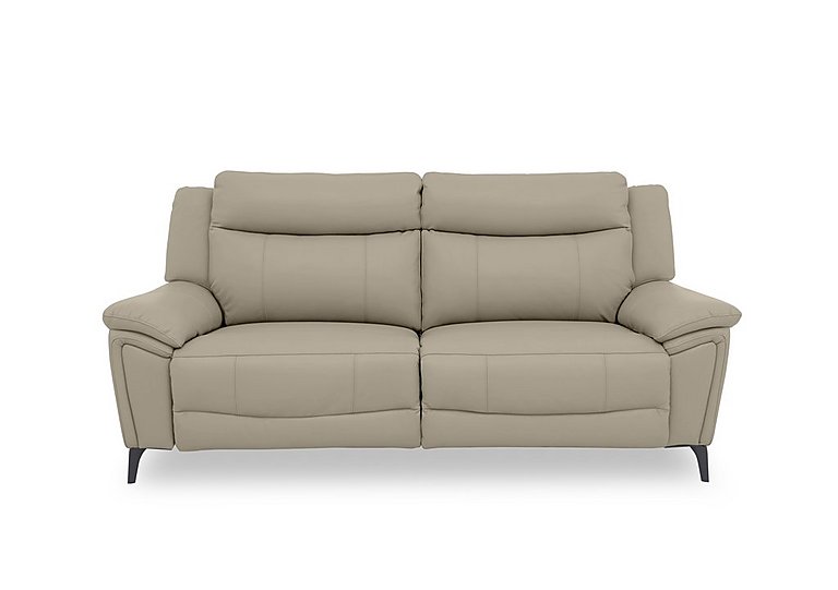Panache Leather 3 Seater Power Recliner Sofa