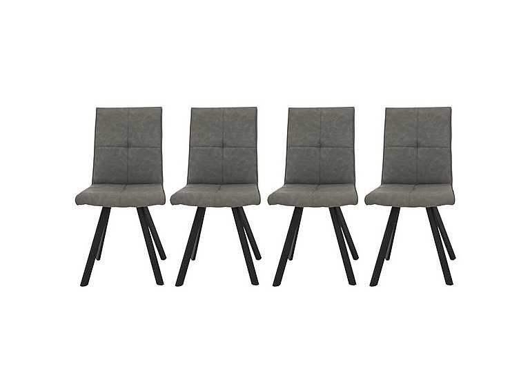 Phoenix Set of 4 Dining Chairs - Two Tone