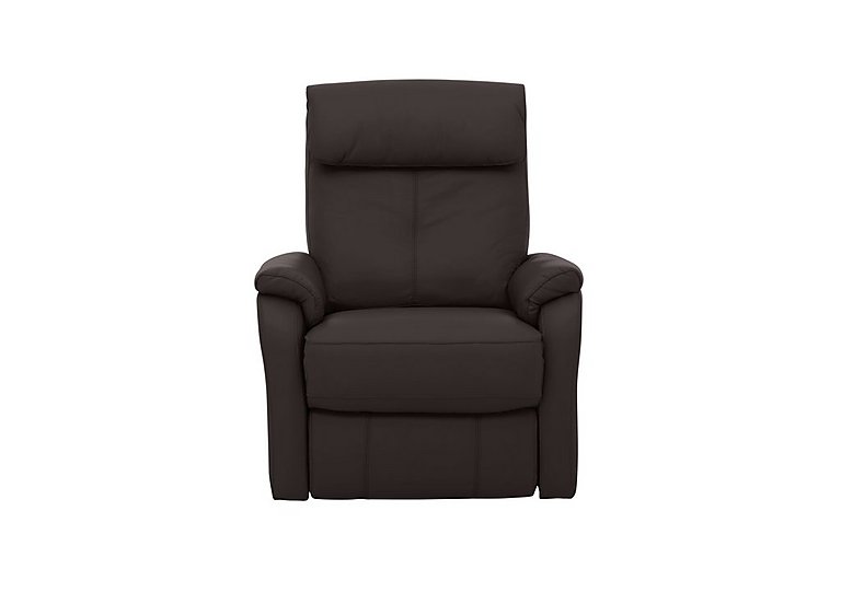 Rowan NC Leather Swivel Rocker Recliner Armchair