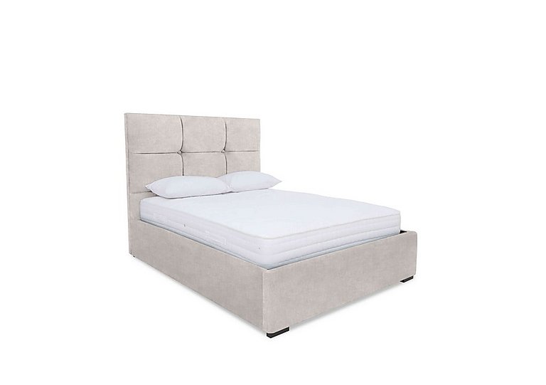 Sleep Story - Rubix Ottoman Bed Frame - Super King - Lace Ivory