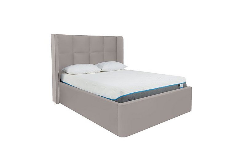 Shiva Bed Frame - Double - Velvet Slate
