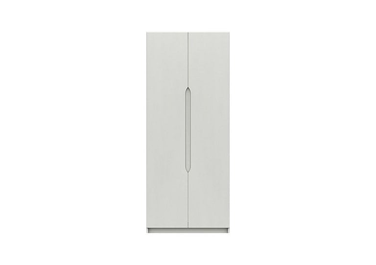 London Bedrooms  St Pancras 2 Door Wardrobe  White | Bed Sava