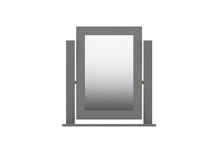 London Bedrooms - St Pancras Mirror - Dust Grey Gloss