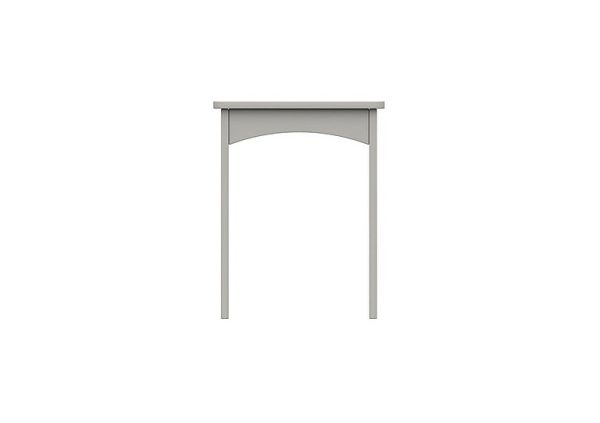London Bedrooms  St Pancras Stool  Light Grey | Bed Sava