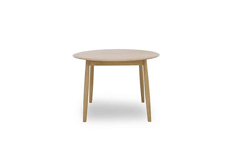 Stockholm Round Extending Dining Table - Light Oak