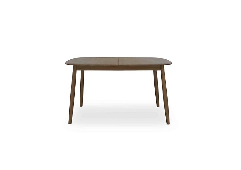 Stockholm Small Extending Dining Table - Dark Oak