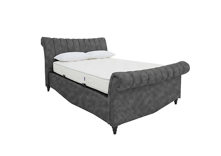 Thiago Ottoman Bed Frame - Double - Dapple Mink