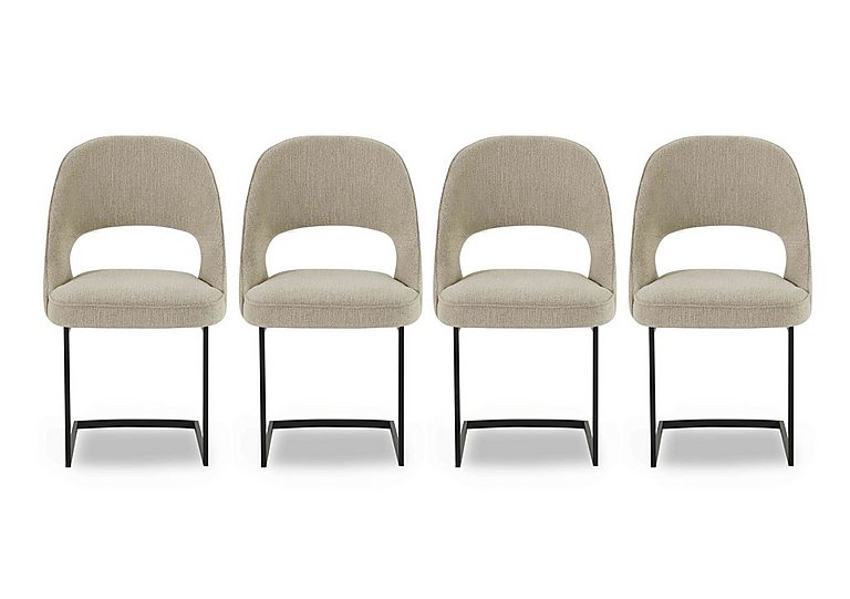 Tiber Set of 4 Cantilever Dining Chairs