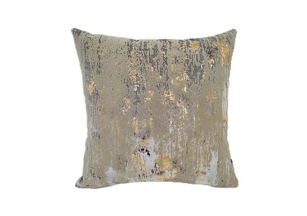 Torcello Large Cushion  Silver | Bed Sava