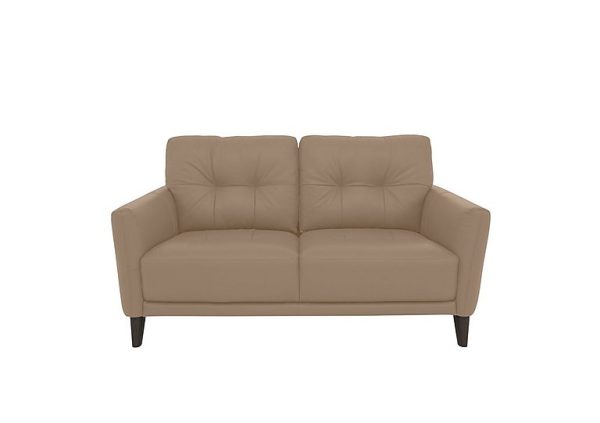 Uno HW Leather 2 Seater Sofa | Bed Sava