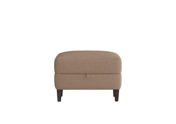 Uno HW Leather Storage Footstool | Bed Sava