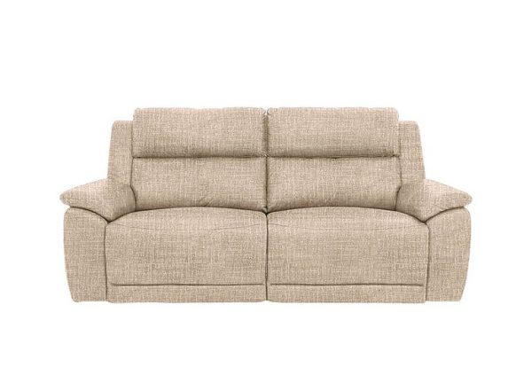 Utah 3 Seater Fabric Power Recliner Sofa | Bed Sava