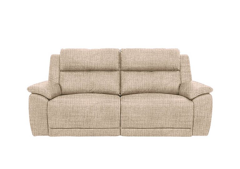 Utah 3 Seater Fabric Power Recliner Sofa