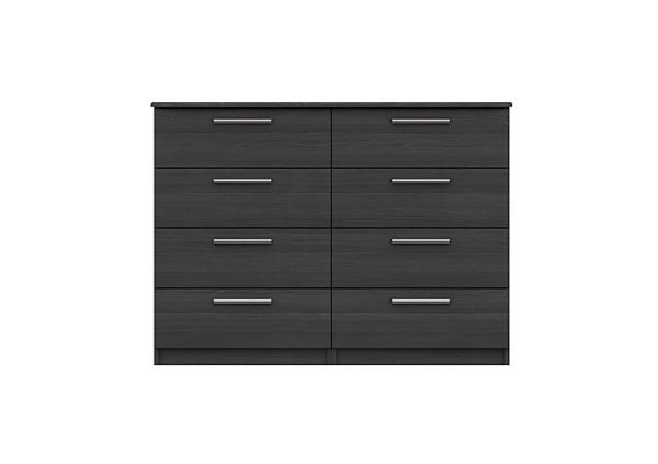 London Bedrooms  Victoria 8 Drawer Chest  Graphite | Bed Sava