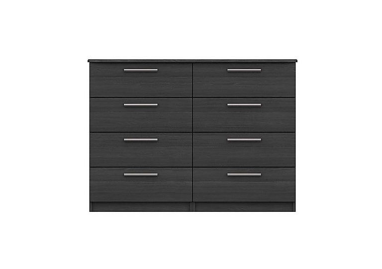 London Bedrooms - Victoria 8 Drawer Chest - Graphite