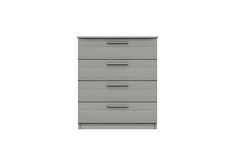 London Bedrooms - Victoria 4 Drawer Chest - Light Grey