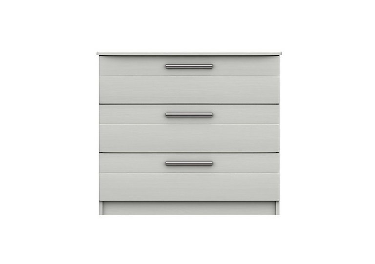 London Bedrooms - Victoria 3 Drawer Chest - White