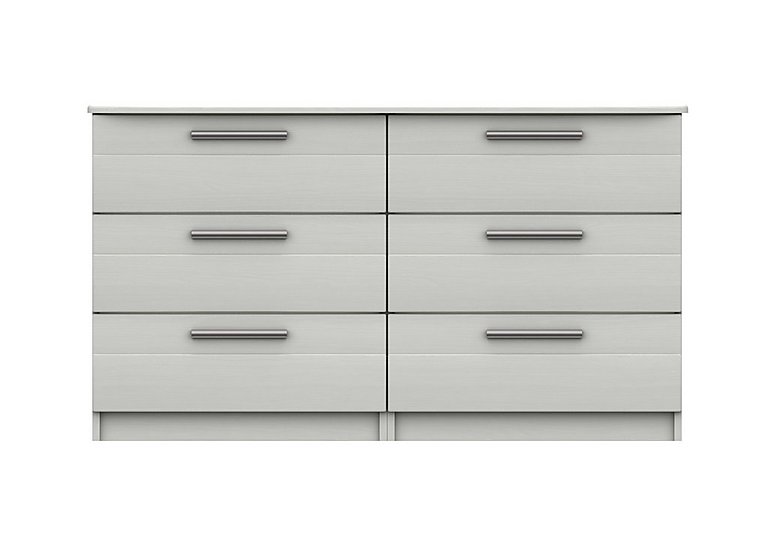 London Bedrooms - Victoria 6 Drawer Chest - White