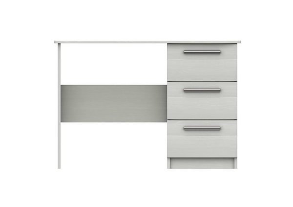 London Bedrooms  Victoria 3 Drawer Dressing Table  White | Bed Sava