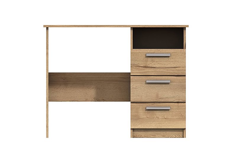 London Bedrooms Waterloo - 3 Drawer Dressing Table - Natural