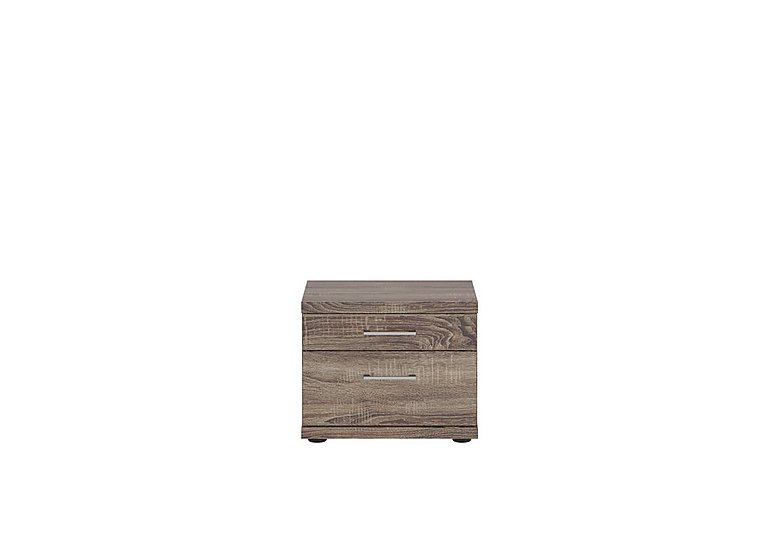 Wiemann - Oxford 2 Drawer Bedside Cabinet - Rustic Oak