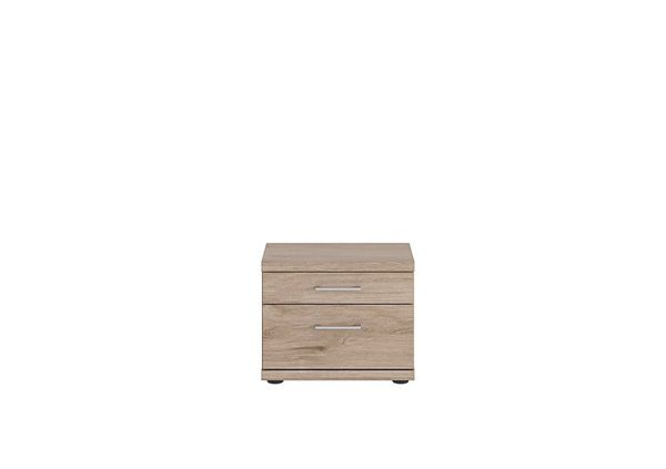 Wiemann  Oxford 2 Drawer Bedside Cabinet  Holm Oak | Bed Sava