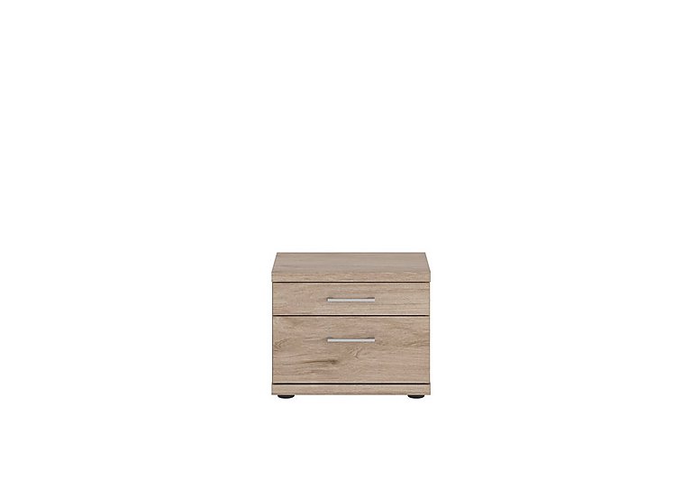 Wiemann - Oxford 2 Drawer Bedside Cabinet - Holm Oak