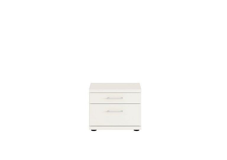 Wiemann - Oxford 2 Drawer Bedside Cabinet - White