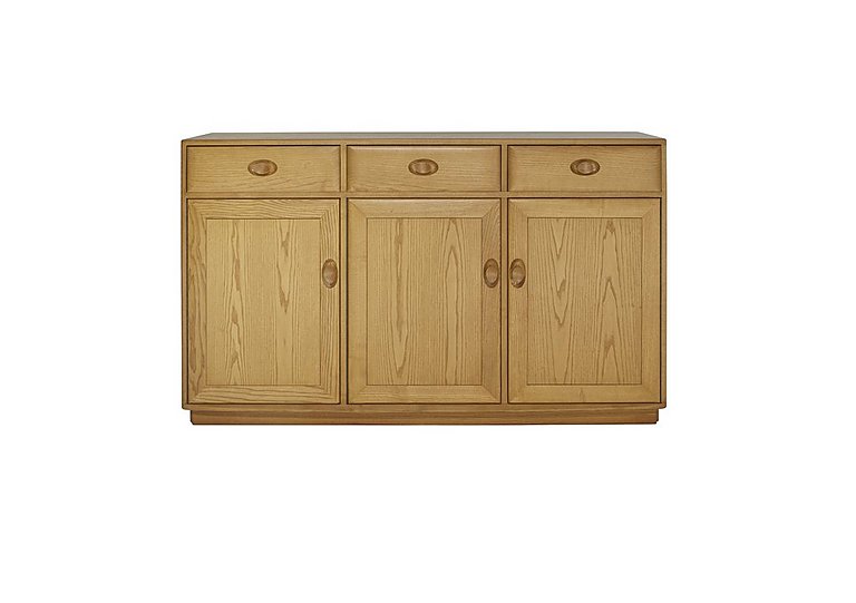 Ercol - Windsor 3 Door High Sideboard - Light Finish