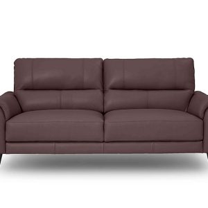 Winner 3 Seater Leather Sofa | Bed Sava