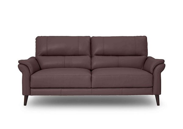 Winner 3 Seater Leather Sofa | Bed Sava