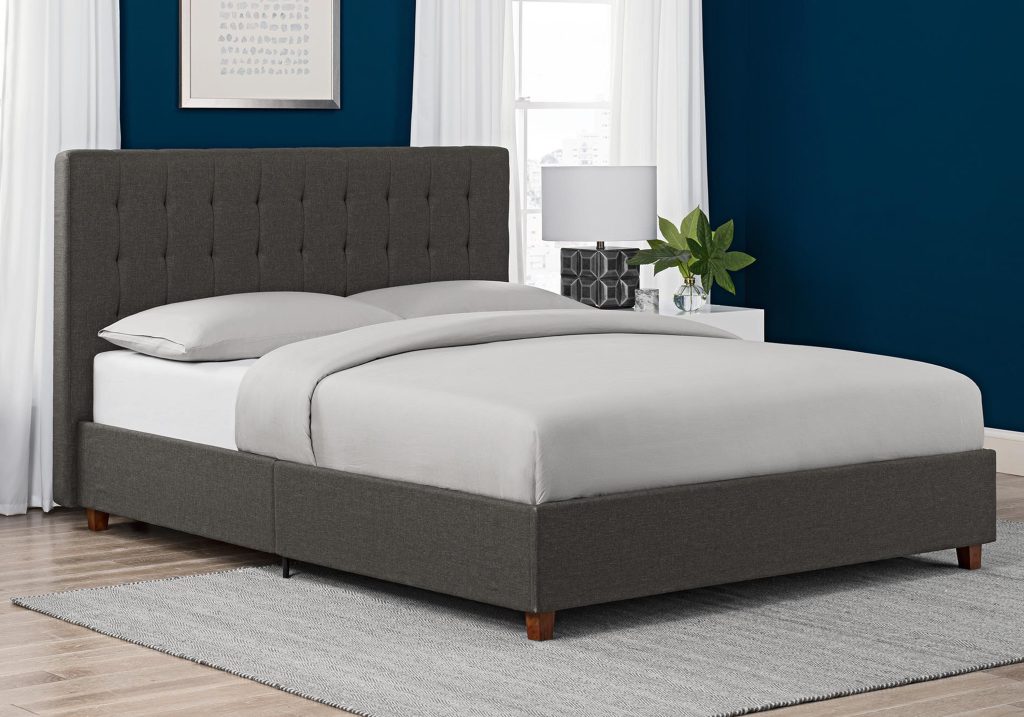 Dorel Emily Upholstered Bed-Kingsize