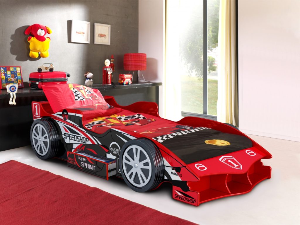 Artisan Red Speedracer Car Bed Frame