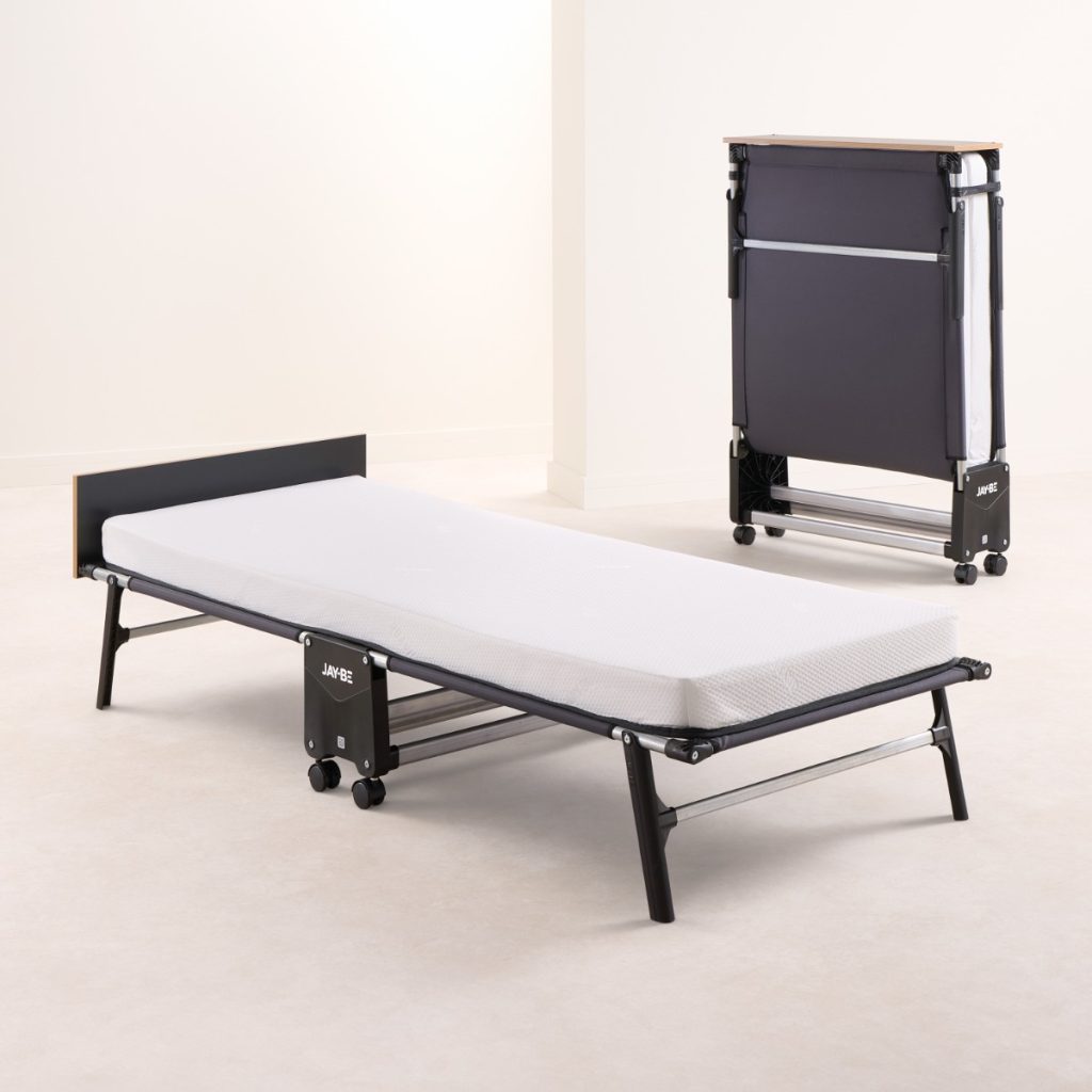 Jay Be® RM80 Rollaway Folding Bed with Memory Mattress Single | Bed Sava