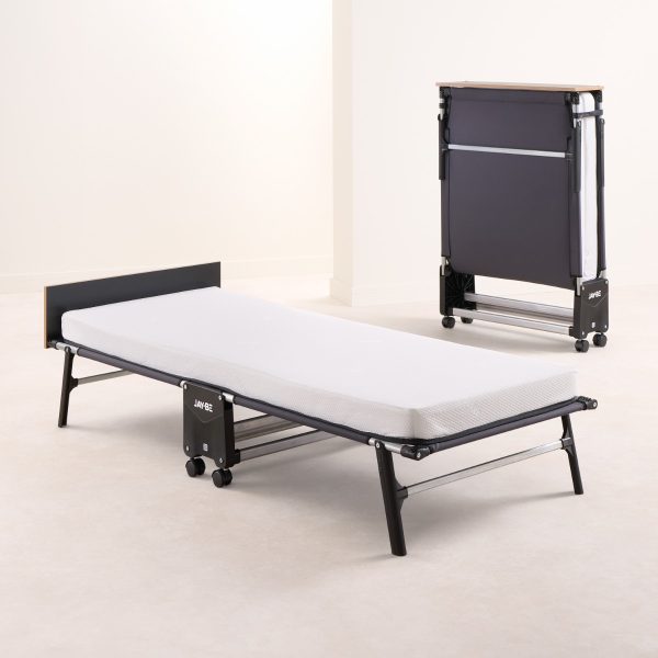 Jay Be® RM80 Rollaway Folding Bed with Memory Mattress Single | Bed Sava
