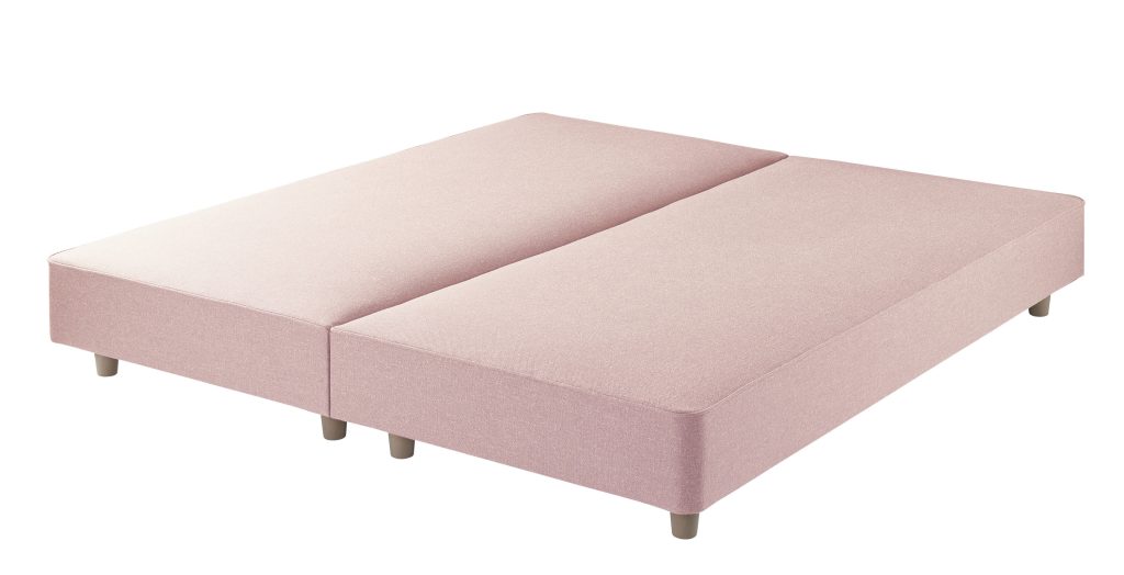 Harrison Spinks Classic Shallow Divan Base - Greek Islands Blush, Super King