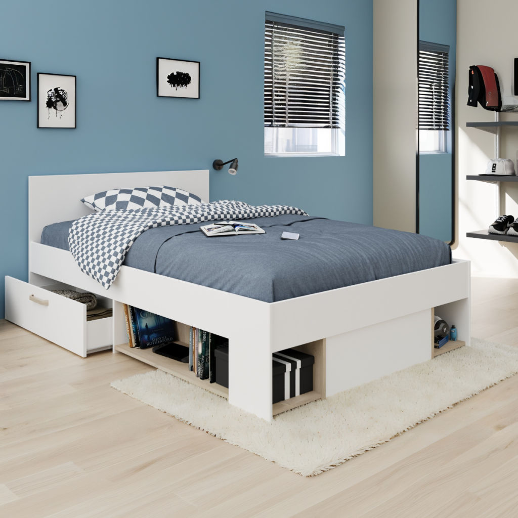 Parisot Achille Small Double Storage Bed Frame