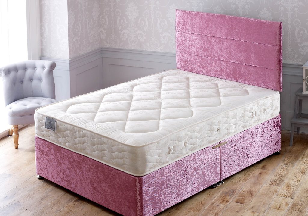 Apollo Adonis Divan-Double-2 Drawers-Sprung Edge