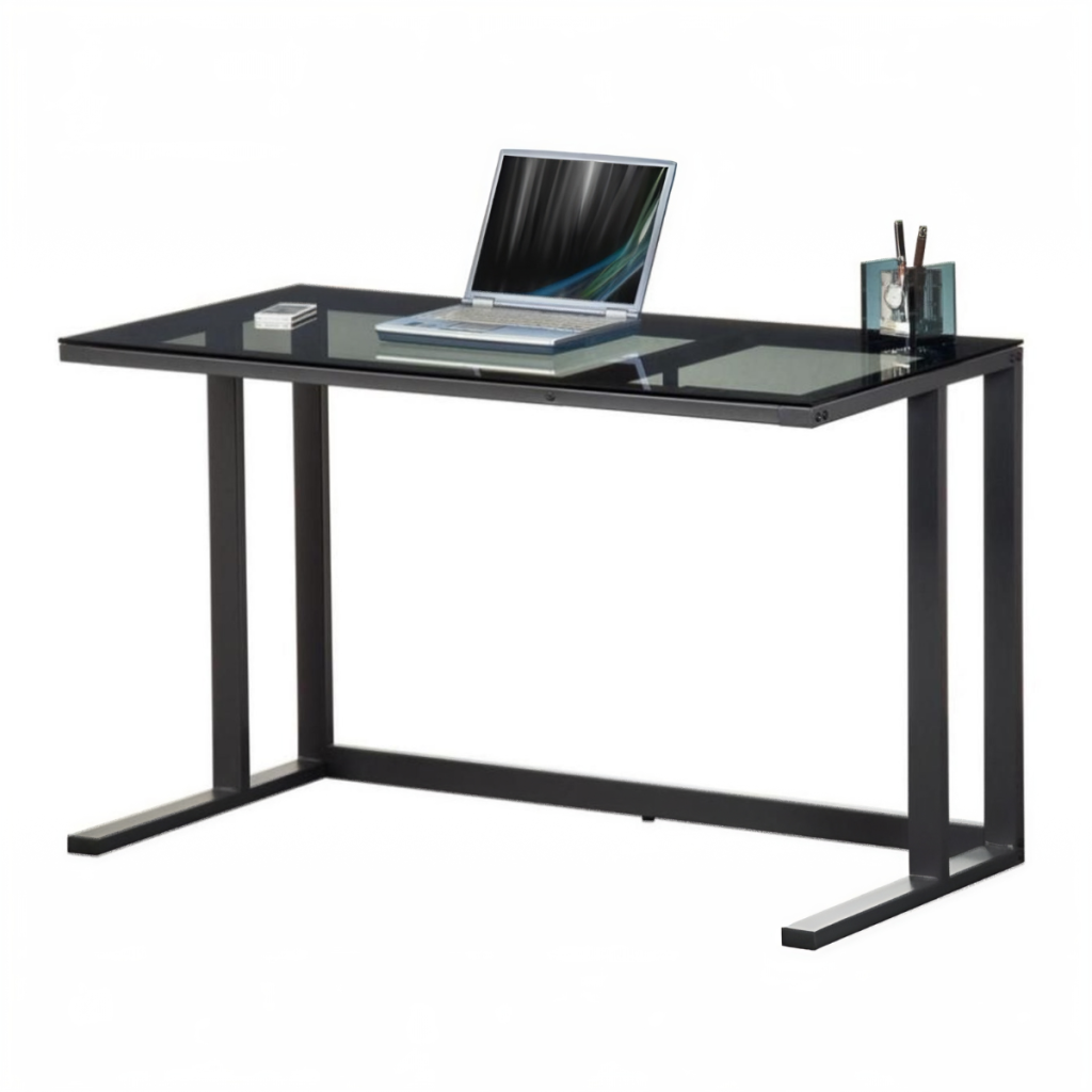 Alphason Air Smoked Glass Desk