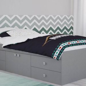 Kidsaw Arctic Multi Drawer Single Bed Grey | Bed Sava