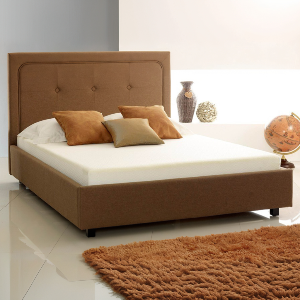Artisan Fabric Detailed Ottoman Bed Frame -Kingsize