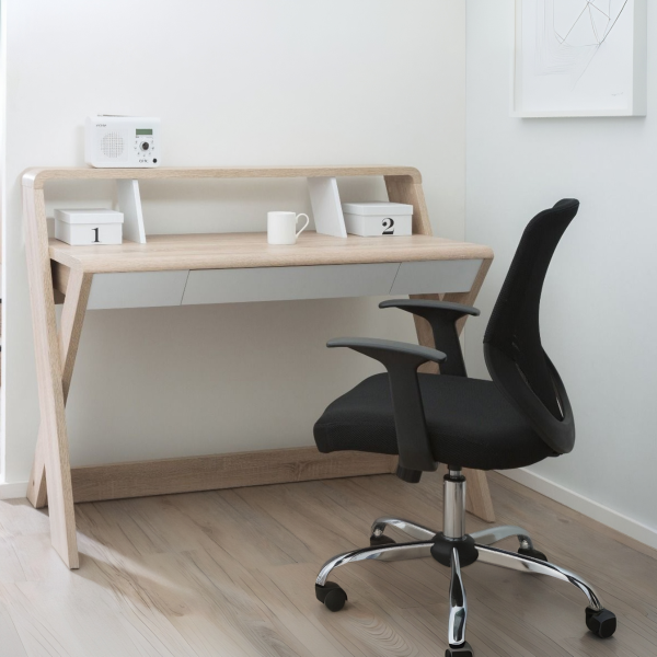 Alphason Aspen Trestle Desk | Bed Sava