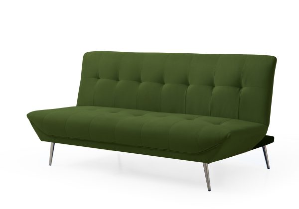 Limelight Astrid Fabric Sofa Bed Olive Green | Bed Sava
