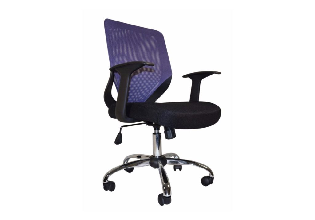 Alphason Atlanta Office Chair-Purple