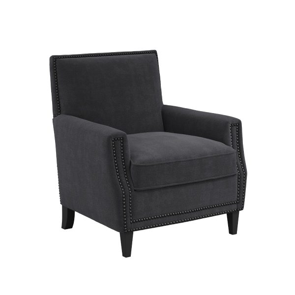 LPD Atticus Anthracite Chair | Bed Sava