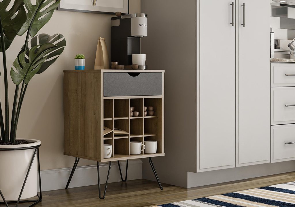 Novogratz Concord Beverage Storage -Natural